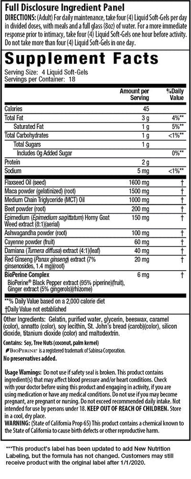 Maca Root and Ashwagandha
